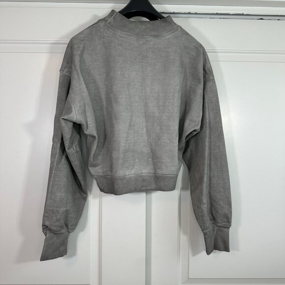 Talentless Mock Neck Crewneck Sweater in Meteorite - Large - Picture 5 of 9